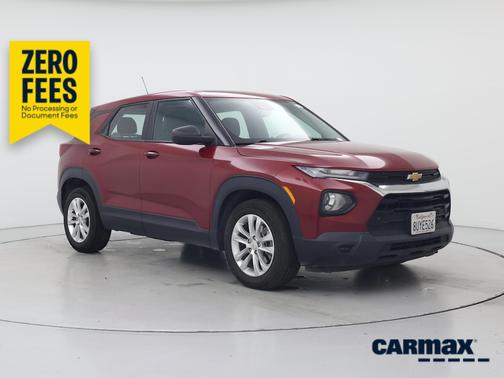 Red 2021 Chevrolet Trailblazer LS