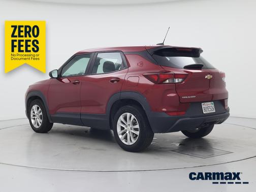 Red 2021 Chevrolet Trailblazer LS