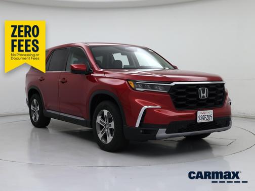 Red 2025 Honda Pilot EX-L