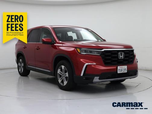Red 2025 Honda Pilot EX-L