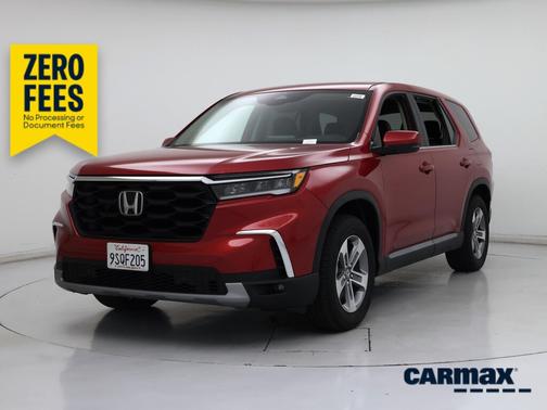 Red 2025 Honda Pilot EX-L