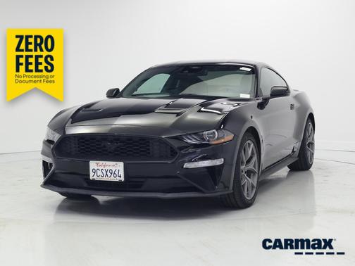 Black 2022 Ford Mustang Ecoboost Premium