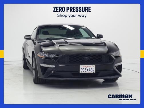 Black 2022 Ford Mustang Ecoboost Premium