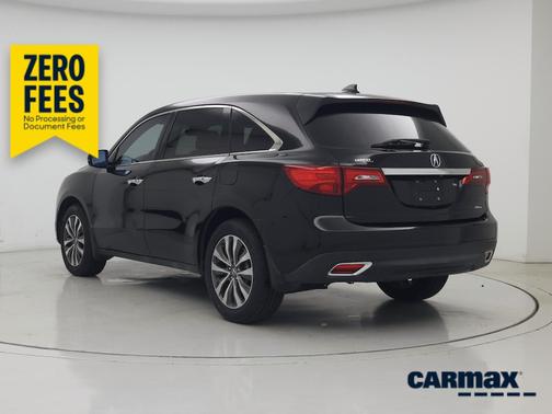 Black 2016 Acura MDX Advance