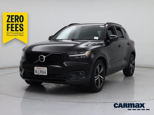 Black 2020 Volvo XC40 T5 R-Design