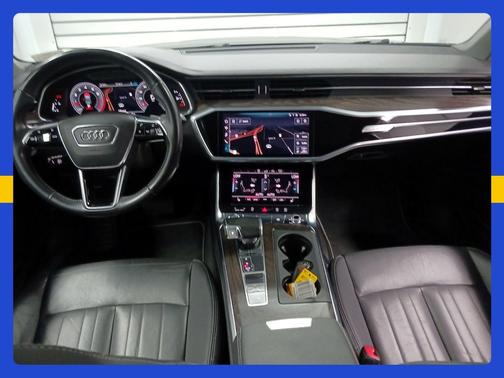 Black 2019 Audi A6 Premium Plus