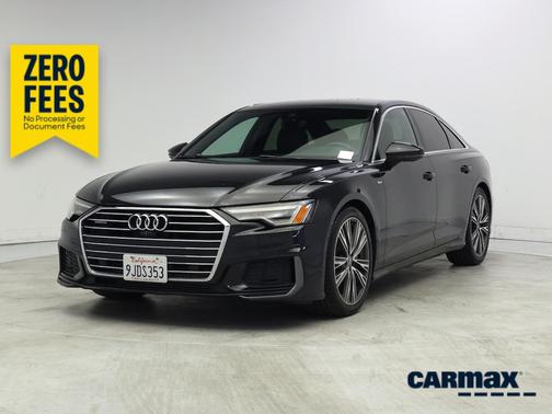 Black 2019 Audi A6 Premium Plus