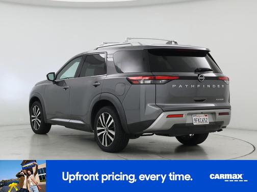 Gray 2023 Nissan Pathfinder Platinum