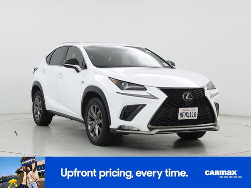 White 2019 Lexus NX 300 F-Sport