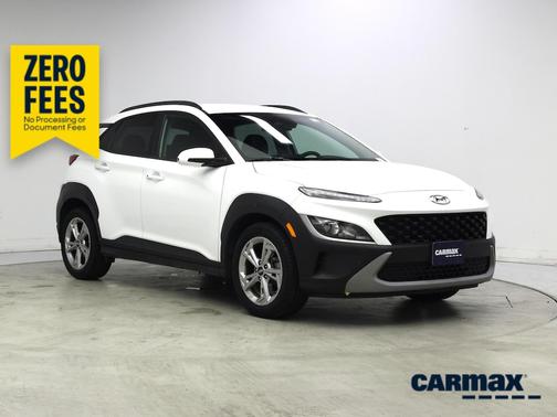 White 2023 Hyundai KONA SEL