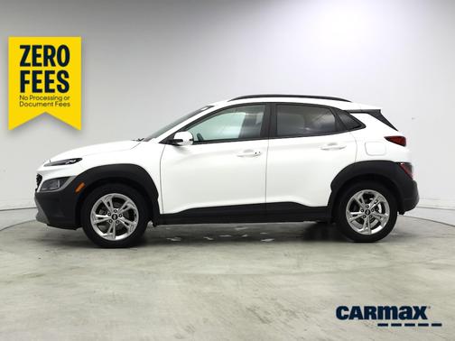 White 2023 Hyundai KONA SEL