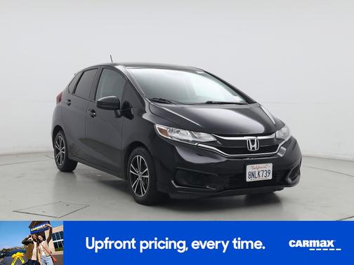 Black 2019 Honda Fit LX