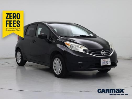 Black 2015 Nissan Versa Note SV