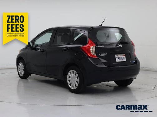 Black 2015 Nissan Versa Note SV