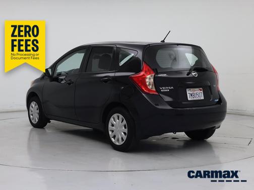 Black 2015 Nissan Versa Note SV