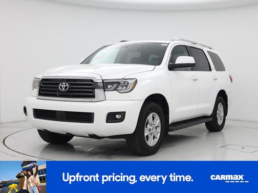 White 2021 Toyota Sequoia SR5