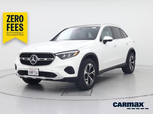 White 2026 Mercedes-Benz GLC 350e