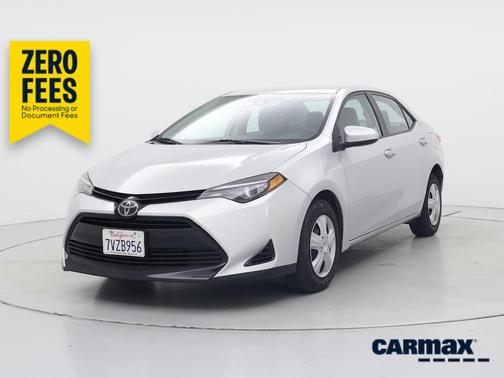 Gray 2017 Toyota Corolla L