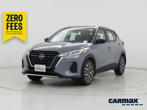 Gray 2023 Nissan Kicks SV