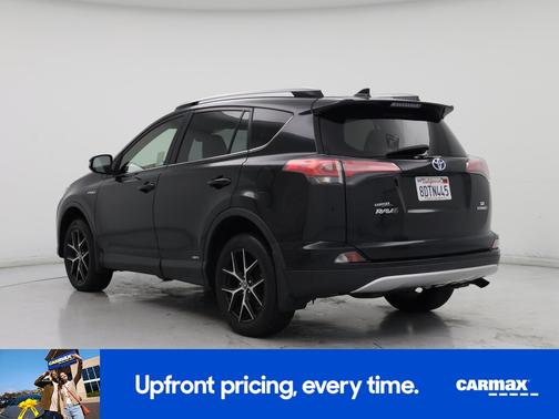 Gray 2018 Toyota RAV4 Hybrid SE