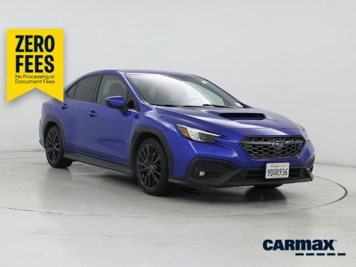 Blue 2022 Subaru WRX Premium
