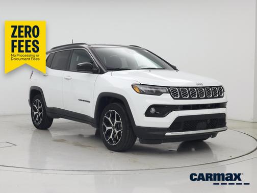 White 2025 Jeep Compass Limited