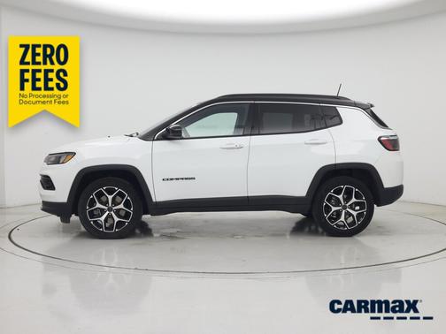 White 2025 Jeep Compass Limited