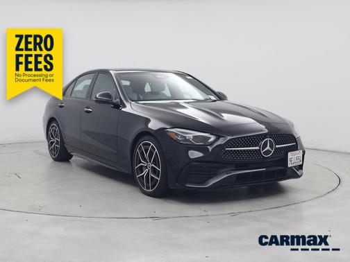 Black 2023 Mercedes-Benz C-Class