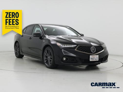 Black 2018 Acura TLX A-Spec