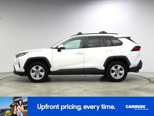 White 2019 Toyota RAV4 XLE
