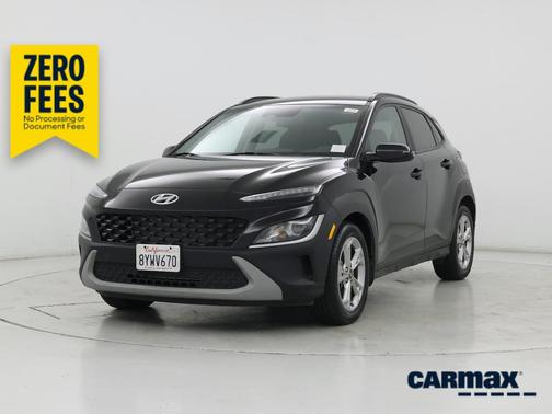 Black 2022 Hyundai KONA SEL