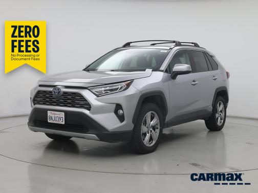 Silver 2020 Toyota RAV4 Hybrid Limited