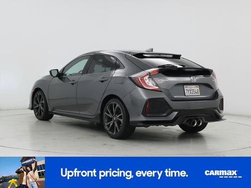 Gray 2017 Honda Civic Sport