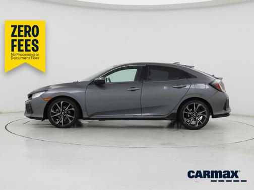 Gray 2017 Honda Civic Sport
