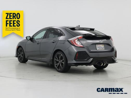 Gray 2017 Honda Civic Sport