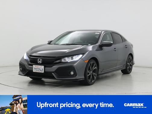Gray 2017 Honda Civic Sport