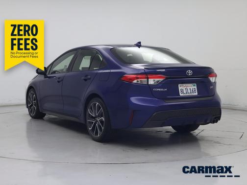 Blue 2020 Toyota Corolla SE