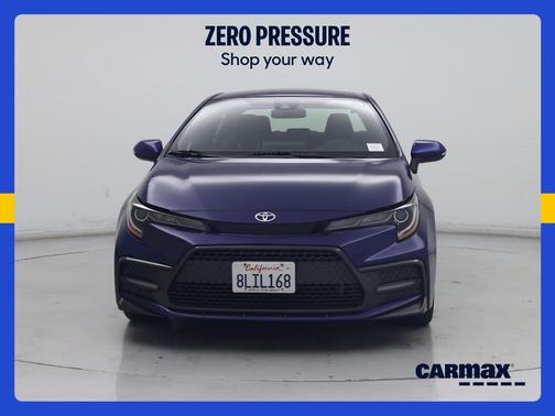 Blue 2020 Toyota Corolla SE