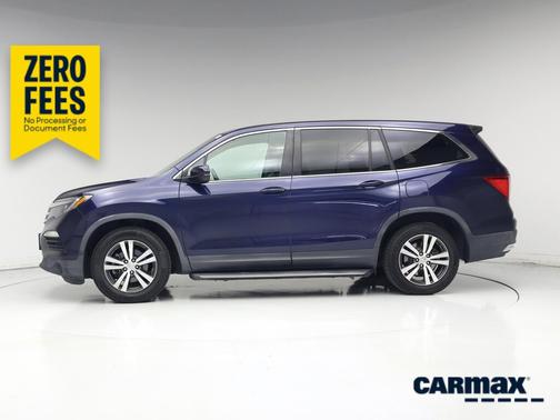 Blue 2017 Honda Pilot EX-L