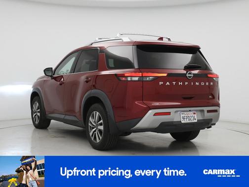 Red 2023 Nissan Pathfinder SL