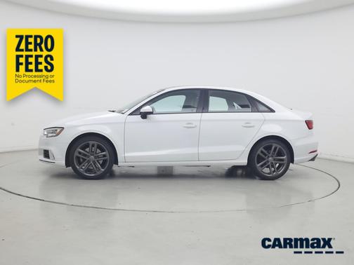 White 2017 Audi A3 Premium