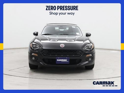 Black 2018 FIAT 124 Spider Lusso