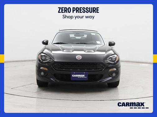 Black 2018 FIAT 124 Spider Lusso