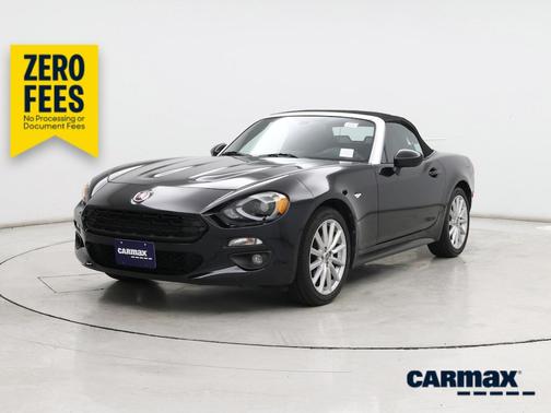 Black 2018 FIAT 124 Spider Lusso