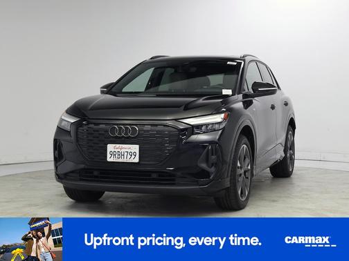 Black 2024 Audi Q4 e-tron Premium Plus