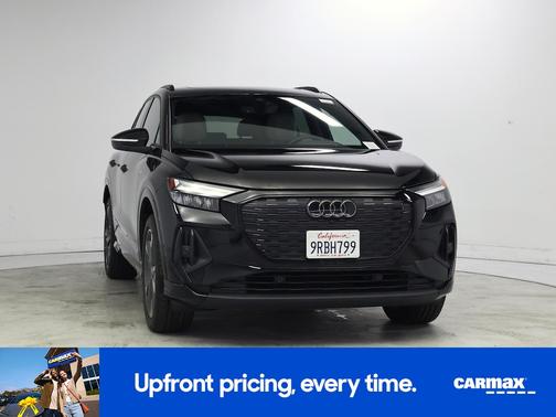 Black 2024 Audi Q4 e-tron Premium Plus