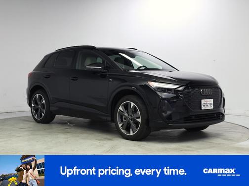 Black 2024 Audi Q4 e-tron Premium Plus