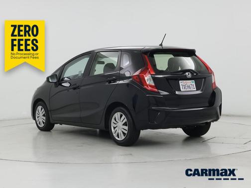 Black 2017 Honda Fit LX