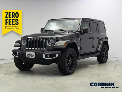 Gray 2021 Jeep Wrangler Unlimited 4xe Unlimited Sahara