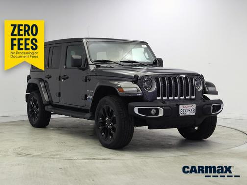 Gray 2021 Jeep Wrangler Unlimited 4xe Unlimited Sahara